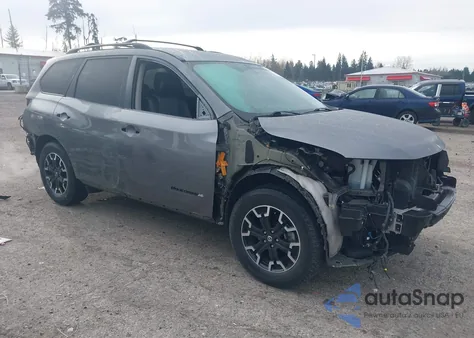 2019 Nissan Pathfinder Sv z USA, uszkodzony, nr VIN 5N1DR2MM7KC646956